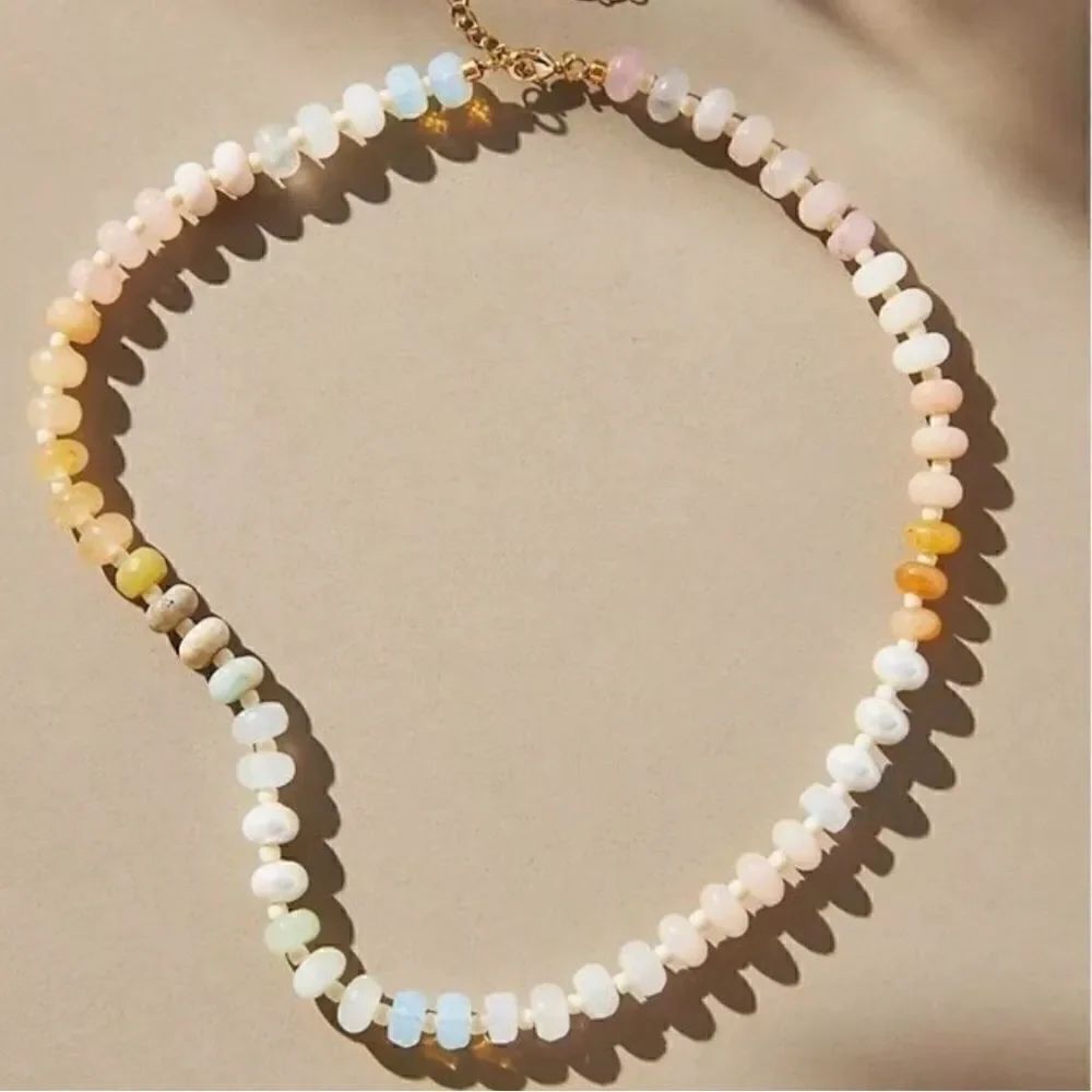 Rainbow necklace A611